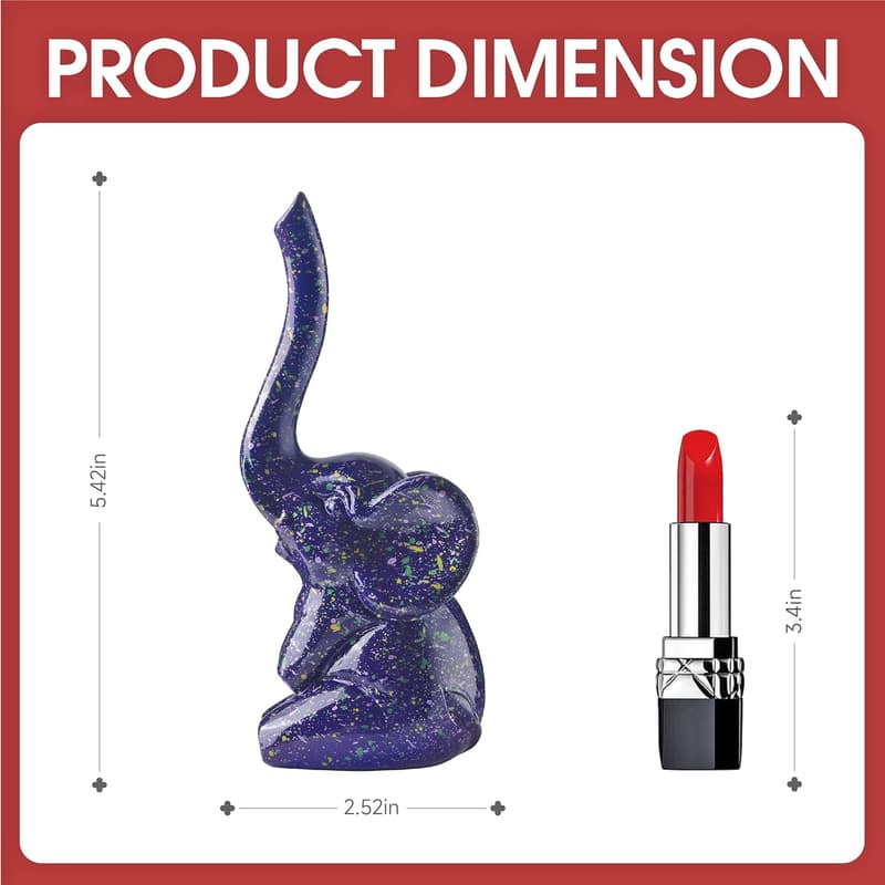 Mother's Day Elephant Ring Holder for Women