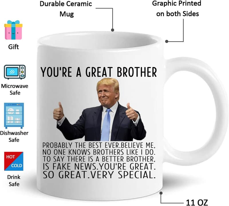 Birthday Mug - Fun 11oz Great Brother Gift
