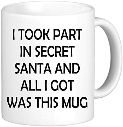 Secret Santa Funny Office Novelty Mug