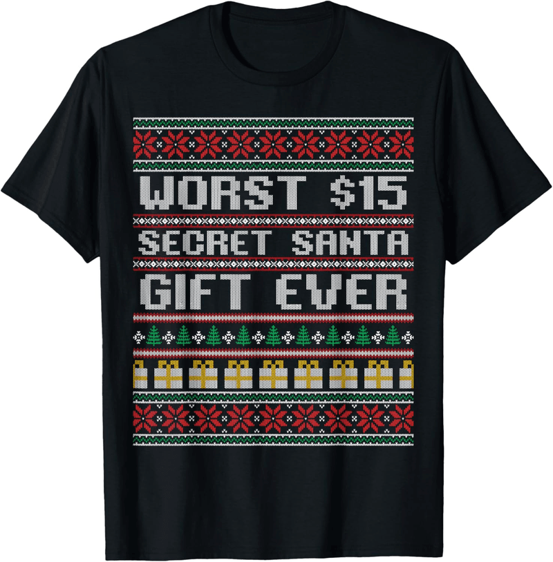 Funny Secret Santa T-Shirt Gift