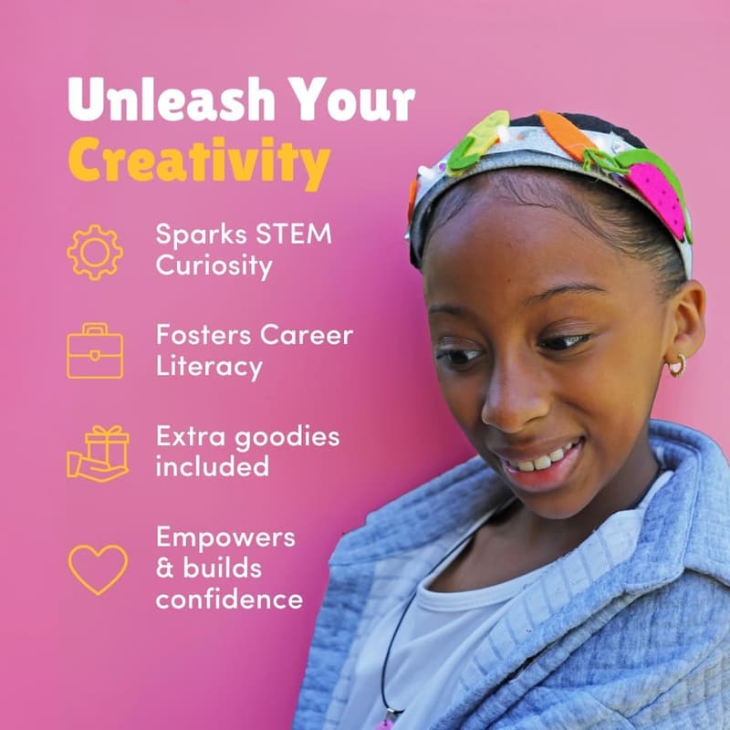 STEM Kit: DIY Light-Up Headband for Girls 8-12