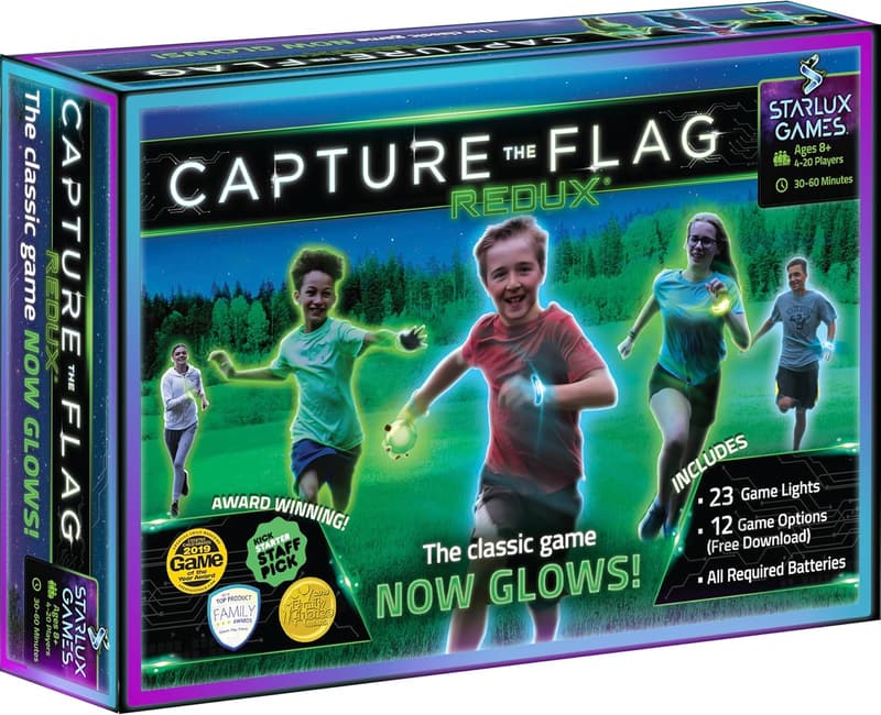 Glow-in-the-Dark Capture the Flag Game for Kids