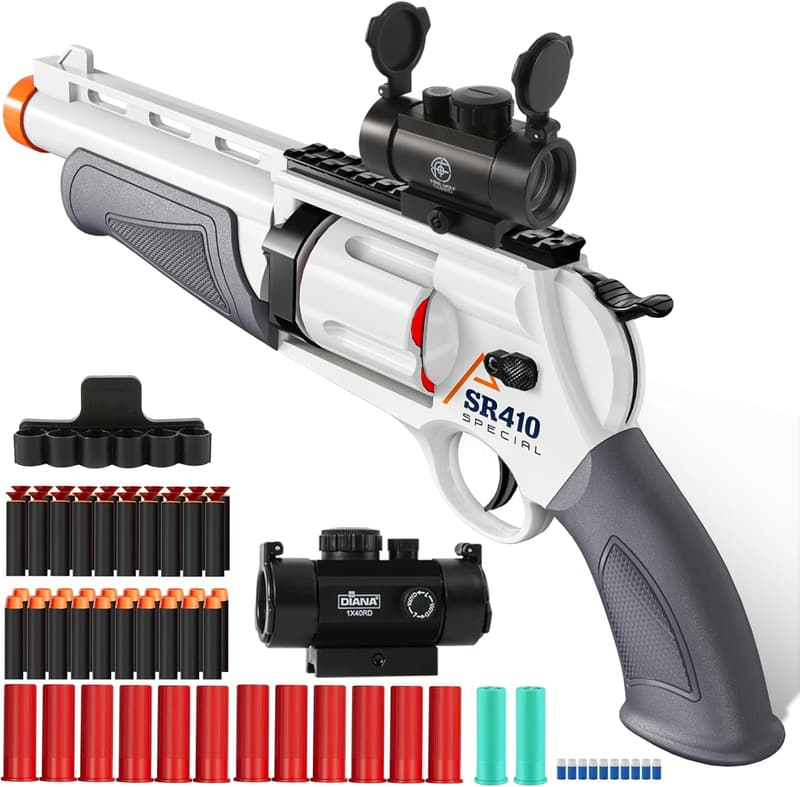 Birthday Gift: Foam Blaster Gun for Boys Age 8+