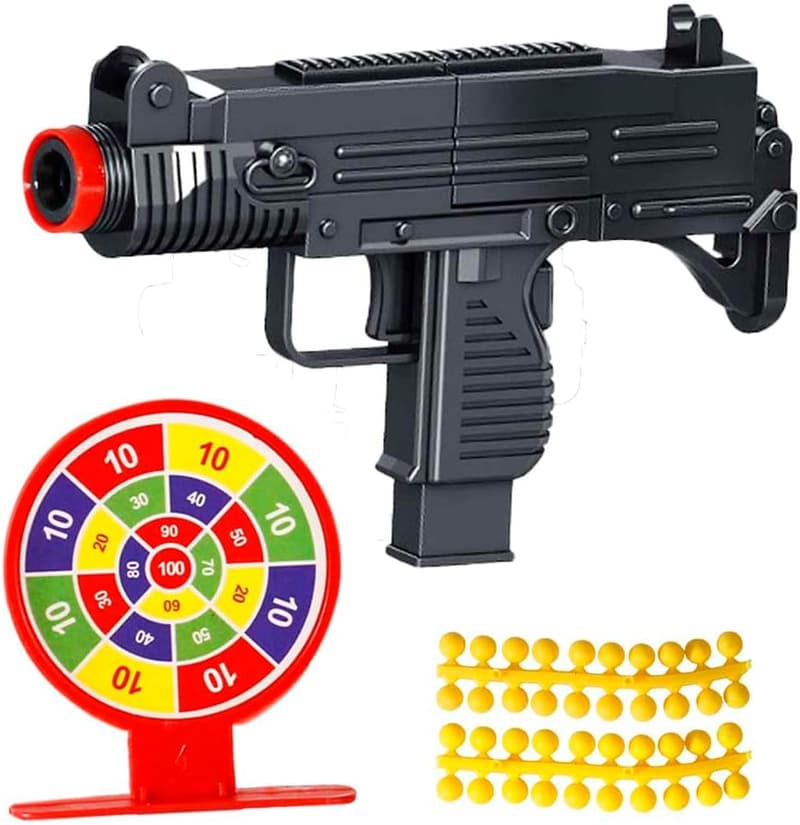 Mini Soft Bullet Toy Gun with Target