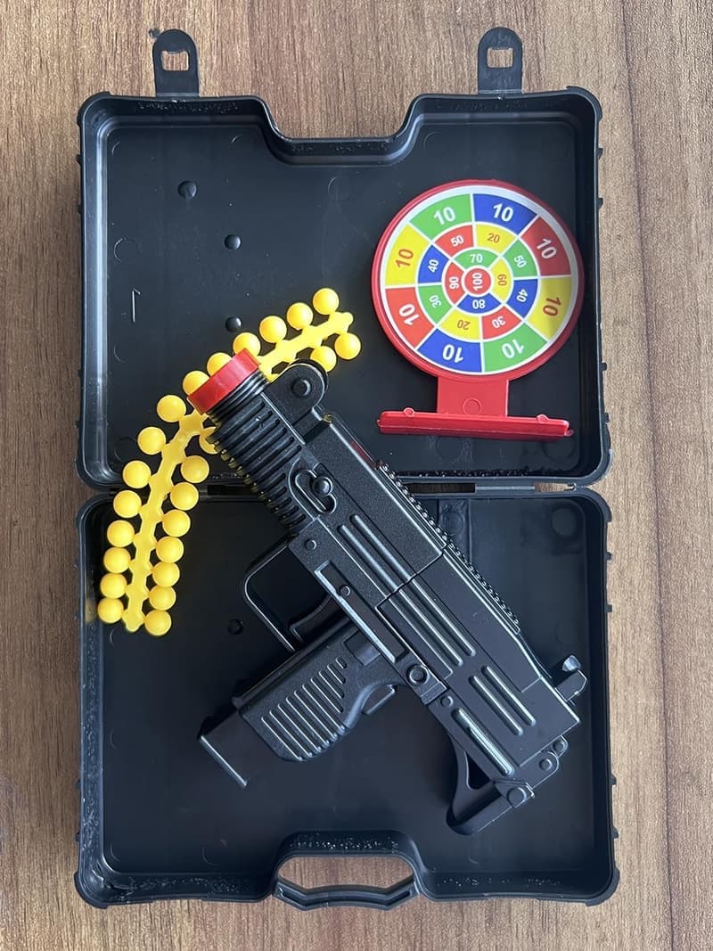 Mini Soft Bullet Toy Gun with Target