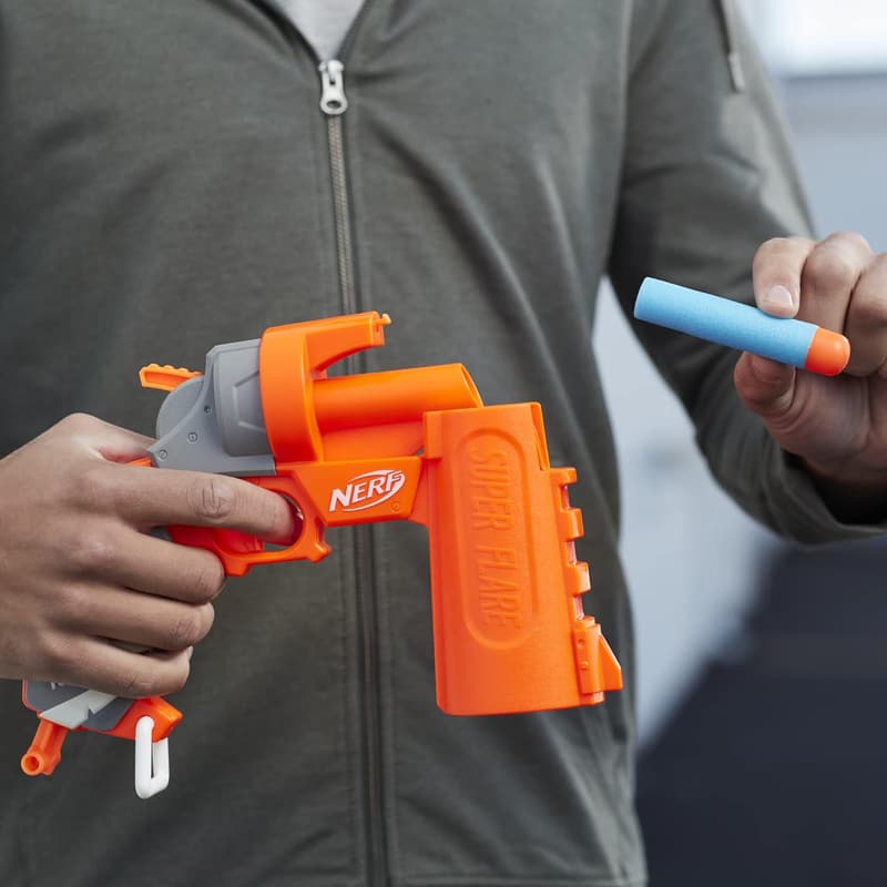 Nerf Flare Dart Blaster with Mega Whistling Darts