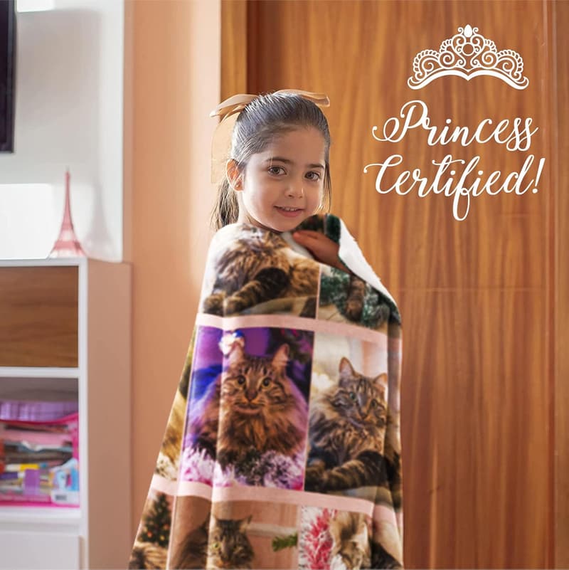 Personalized Fleece Photo Blanket (50x60)