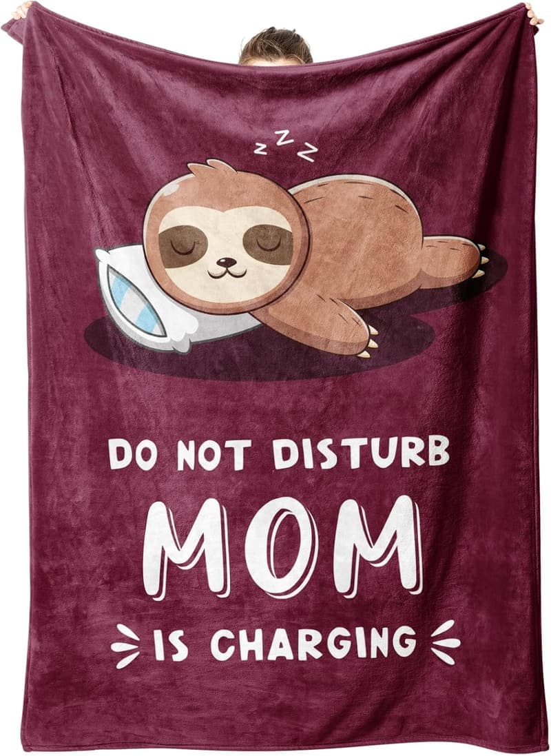 Mother's Day Sloth Blanket - Super Soft 60