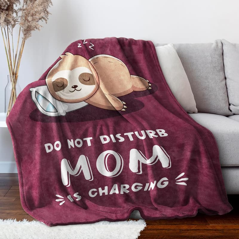 Mother's Day Sloth Blanket - Super Soft 60