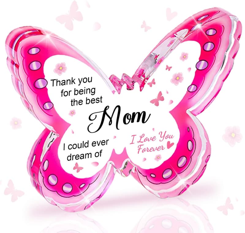Mother's Day Acrylic Butterfly Plaque Keepsake