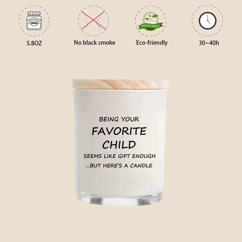 Mother's Day Vanilla Candle (5.8oz)