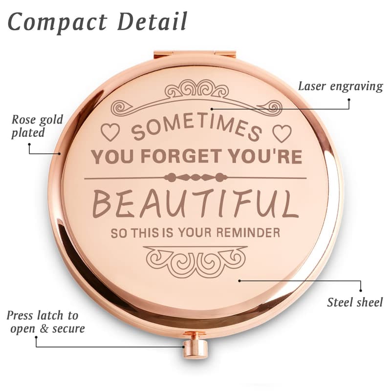 Mother's Day Personalized Compact Mirror
