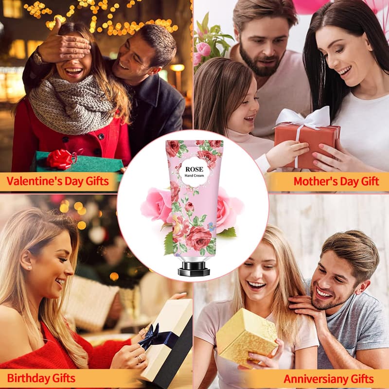 Mother's Day Natural Hand Cream Set, Travel Size