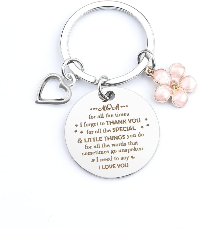 Mother's Day Mom Keychain Gift from Kids