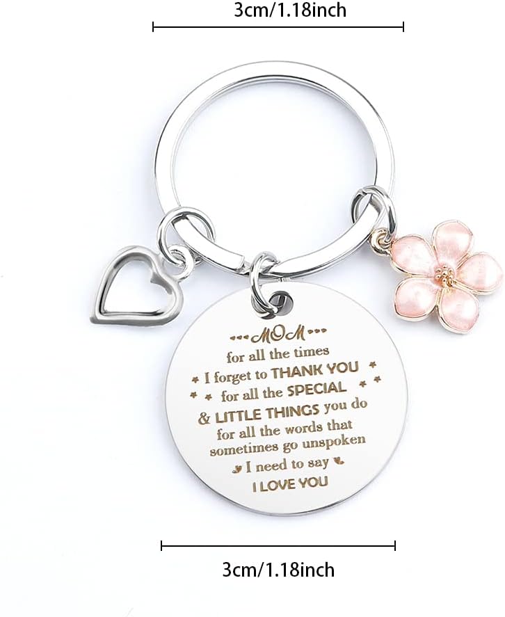 Mother's Day Mom Keychain Gift from Kids