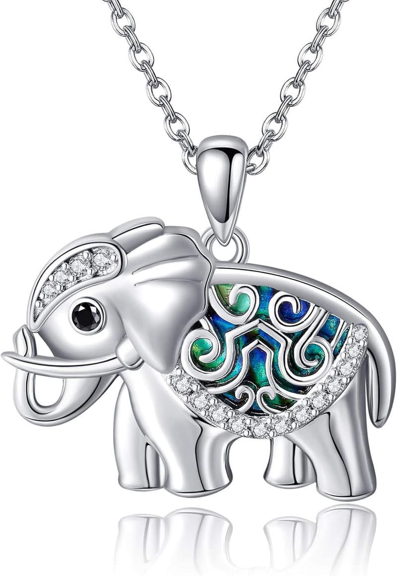 Animal Pendant Necklace, 925 Silver, Women's Gift