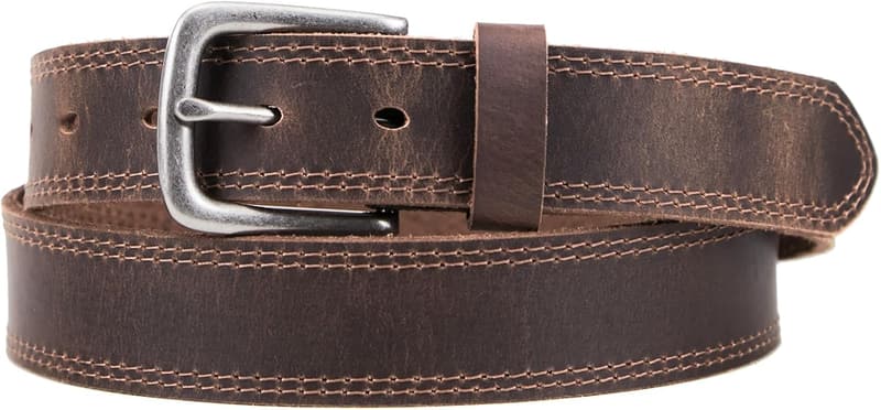 Men's Handmade Leather Belt with Gift Box