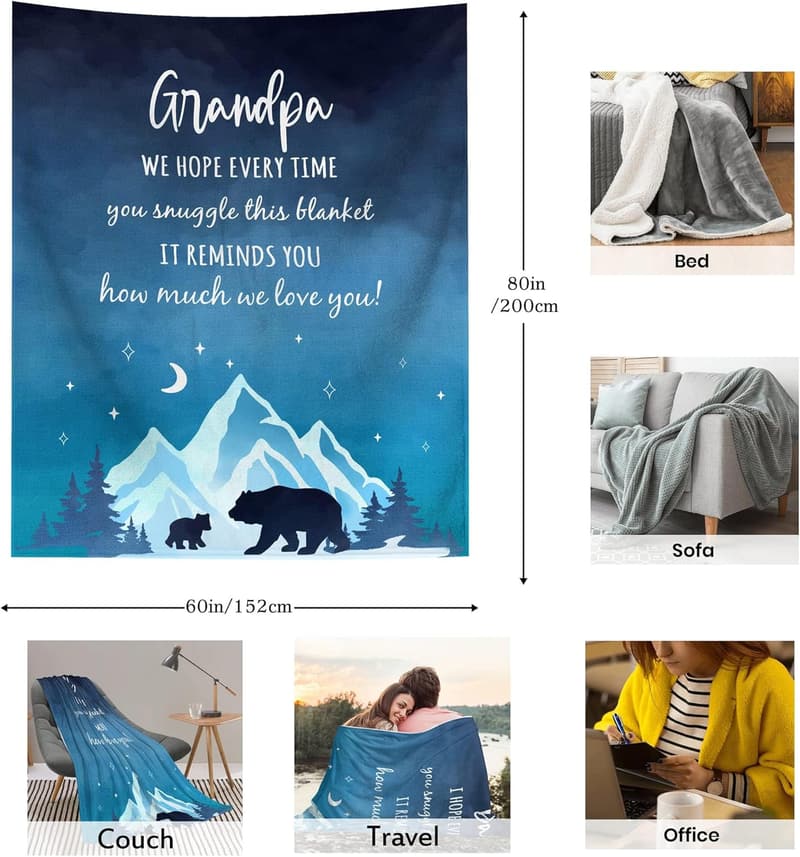 Grandpa Blanket 60