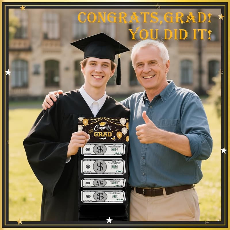 Graduation 2025 Money Holder with 10 Slots