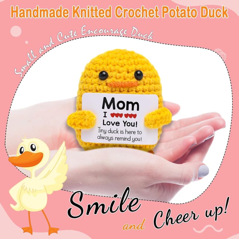 Birthday Duck Crochet for Mom