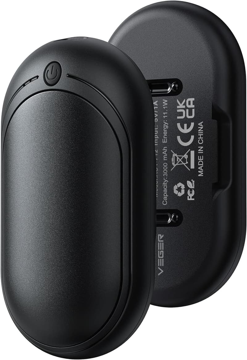 Christmas Rechargeable Hand Warmers - Portable Pocket Heater