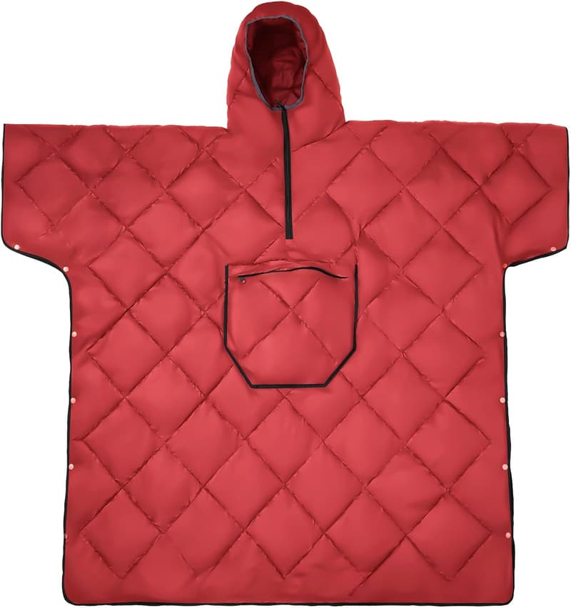 Camping Hoodie Blanket – Ultralight Wearable Poncho