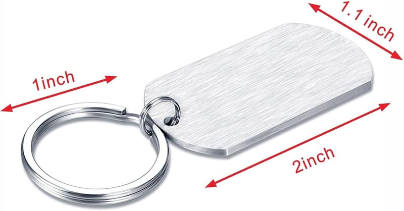 Wedding Day Keychain for Bridal Party