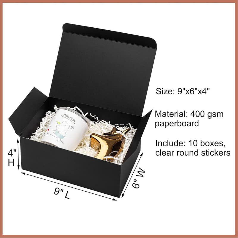 Groomsmen Proposal Gift Boxes with Lids 9x6x4