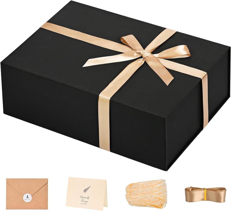 Birthday Luxury Gift Box for Men, Magnetic Lid