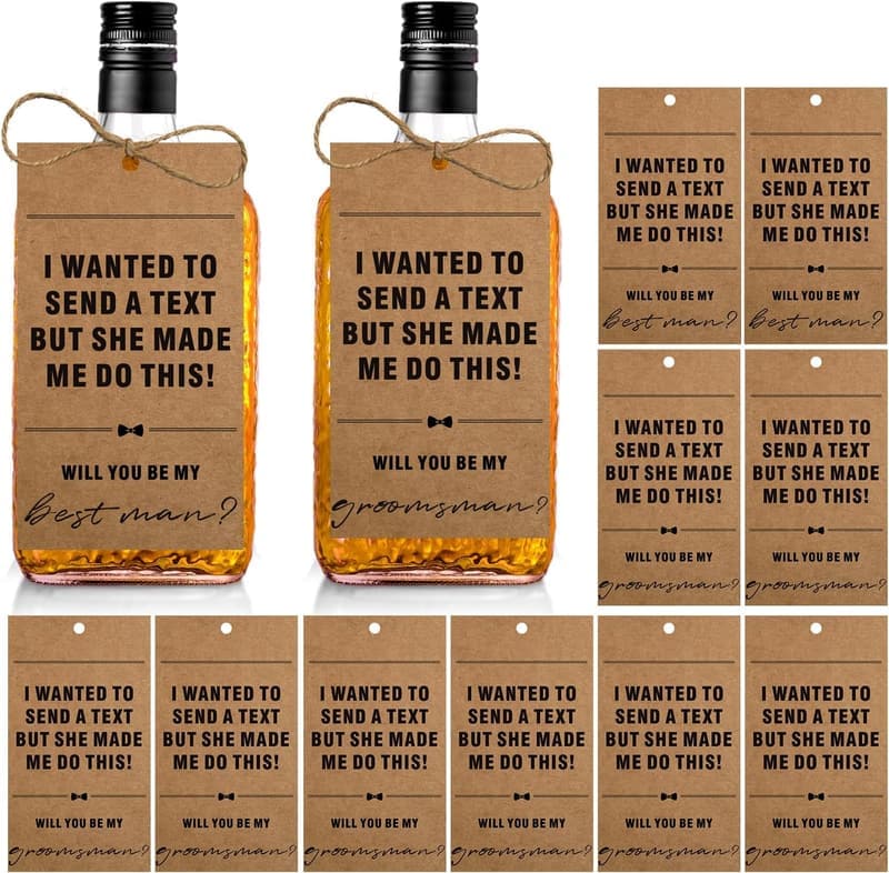 Groomsmen Proposal Cards - Humorous Wedding Invitations