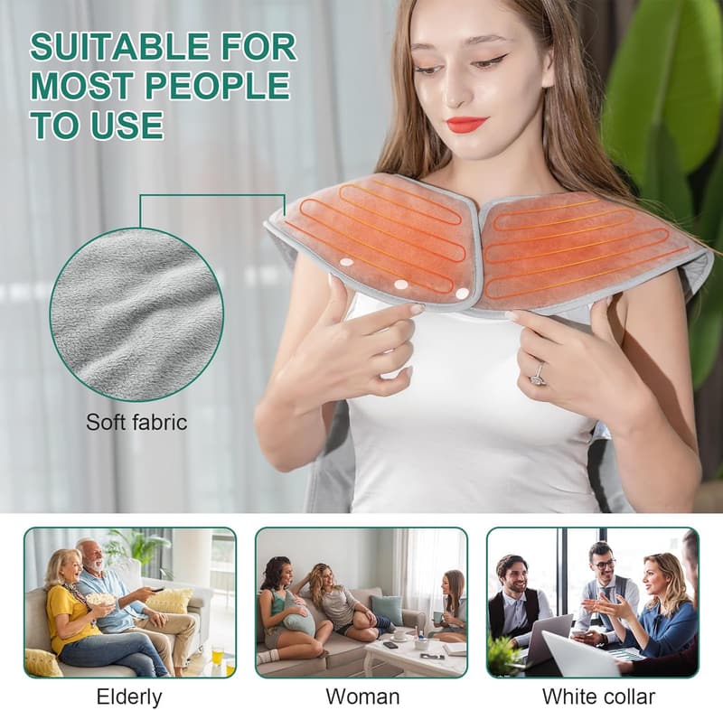 Heating Pad for Back Relief, 22
