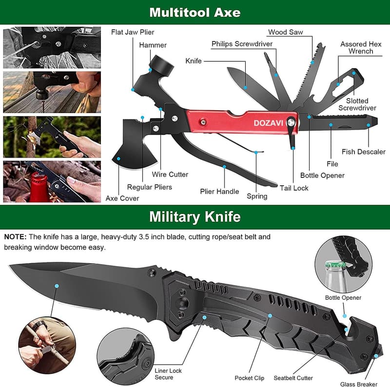 Father's Day Survival & First Aid Kit for Men