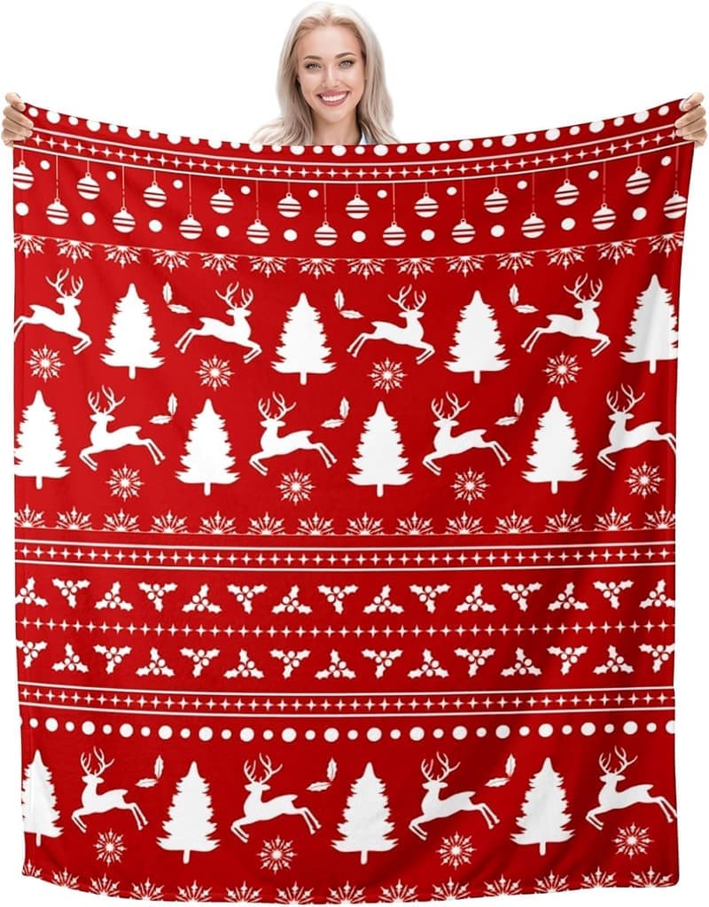 White Elephant Soft Throw Blanket, 50x60