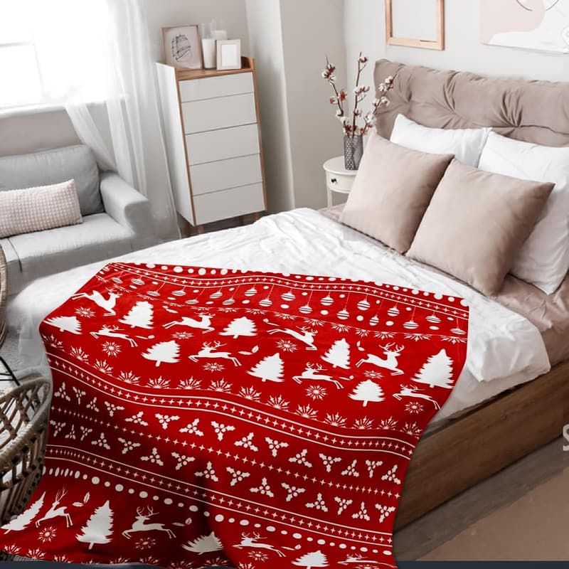 White Elephant Soft Throw Blanket, 50x60