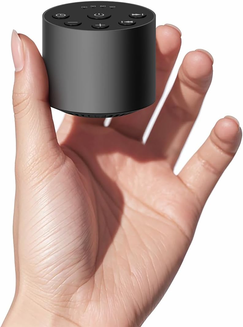 Portable White Noise Machine, 30 Sounds & Timer Options