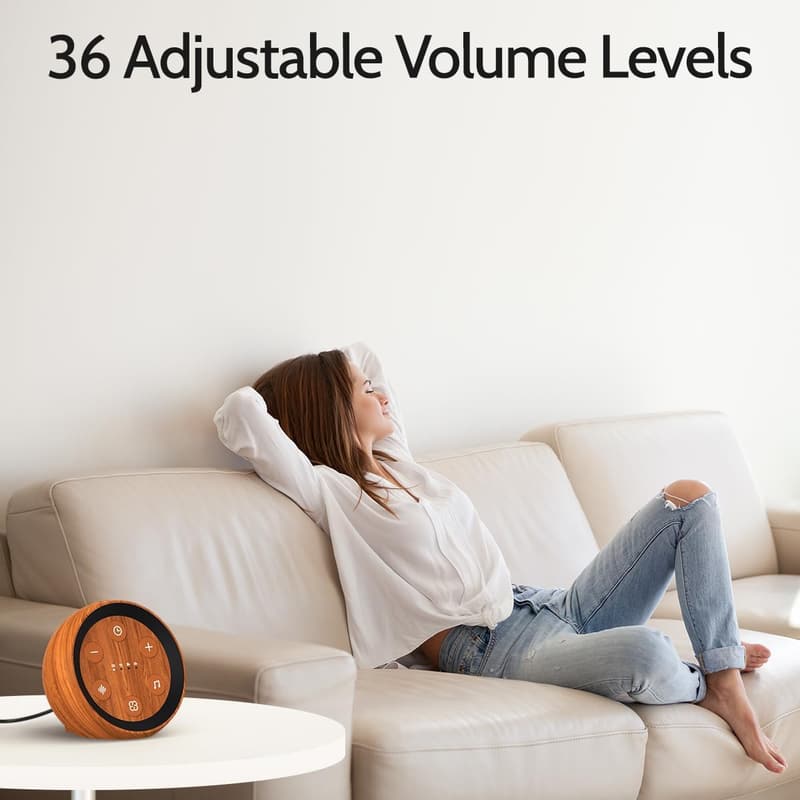 White Noise Machine with 32 Sounds for All Ages