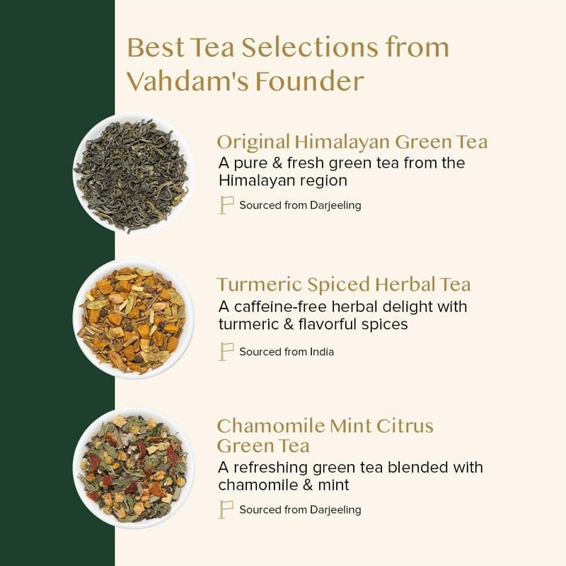 Assorted Tea Sampler Gift Set - 36 Bags for Tea Lovers