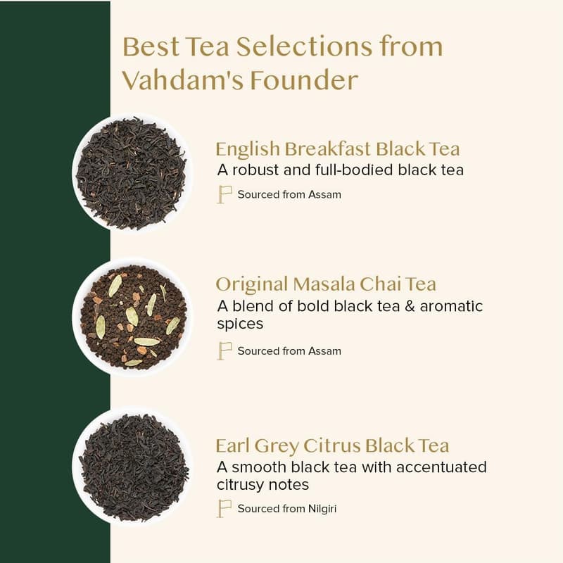 Assorted Tea Sampler Gift Set - 36 Bags for Tea Lovers