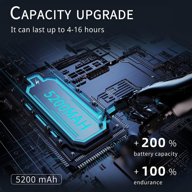 Father's Day Personal Neck Fan 5200mAh Quick Charge