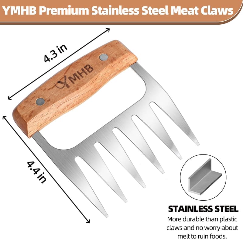 Christmas Gift: Metal Meat Shredder Claws for Dad
