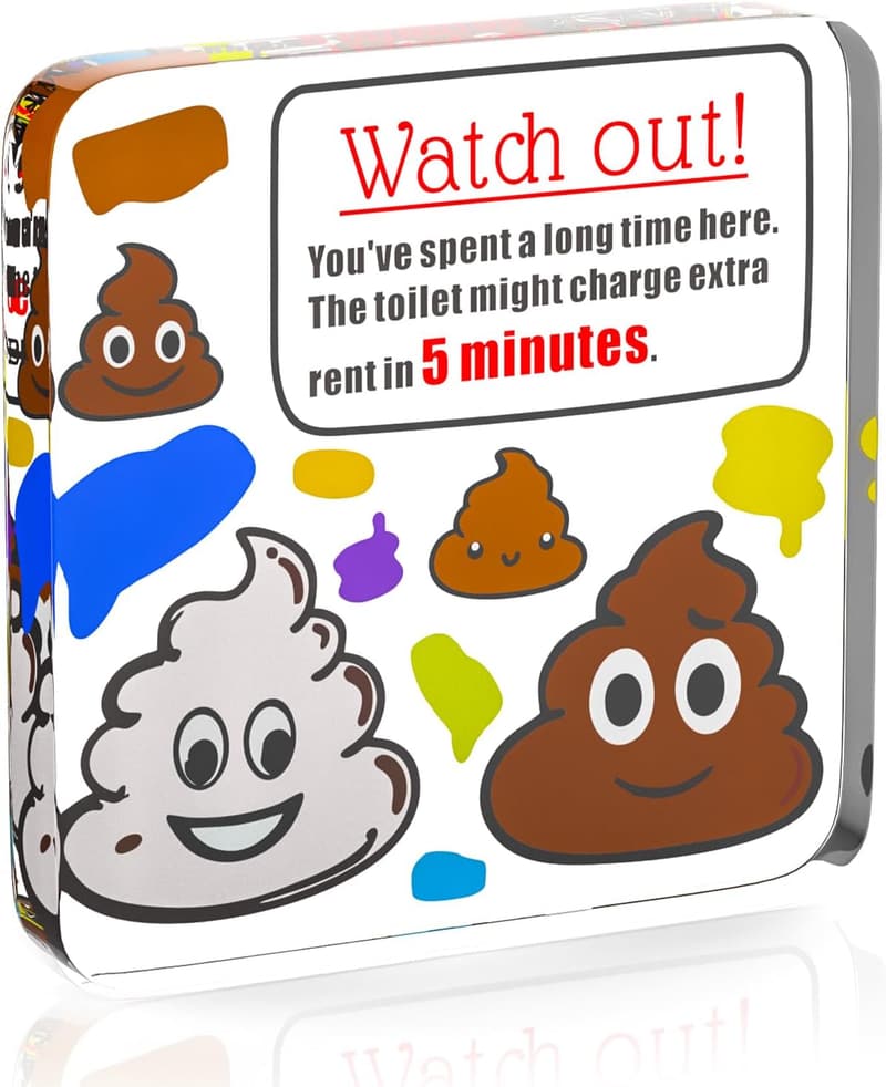 Father's Day Humor Poop Décor for Adults