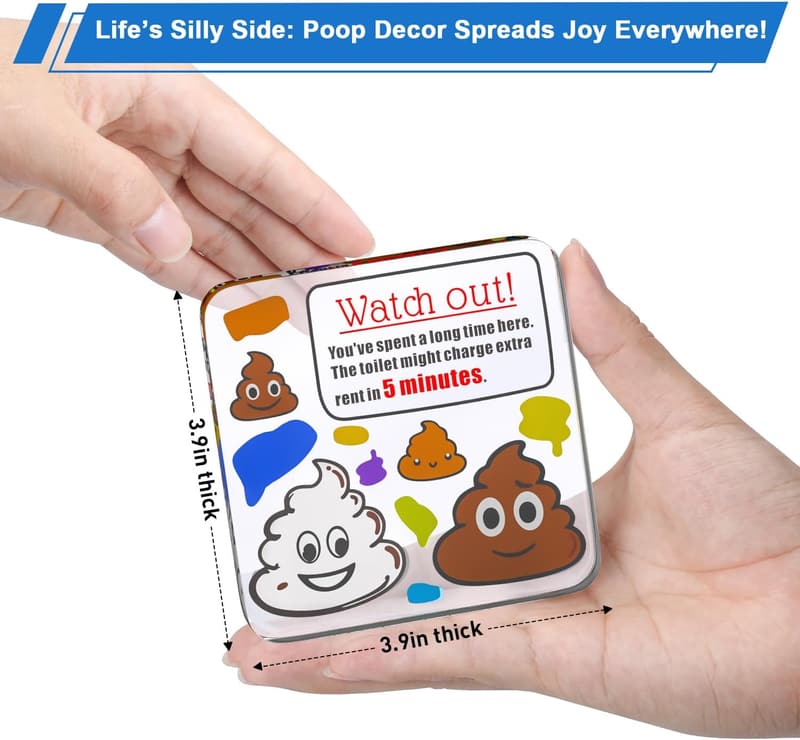Father's Day Humor Poop Décor for Adults