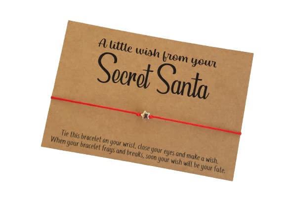 Christmas Secret Santa Wish Bracelet