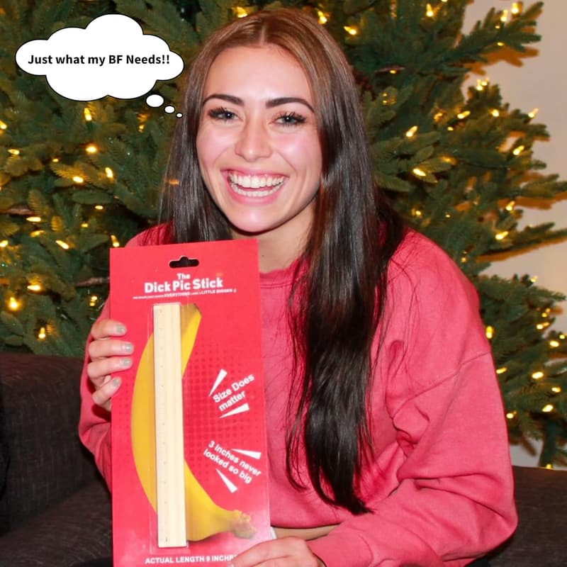 Gag Gift Trick Ruler for Men