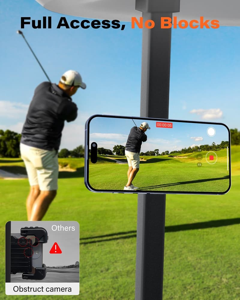 Golf Cart Phone Holder for MagSafe iPhone 16 Pro