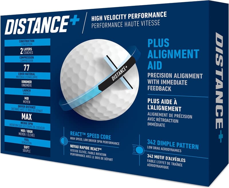 Distance+ Golf Balls by TaylorMade
