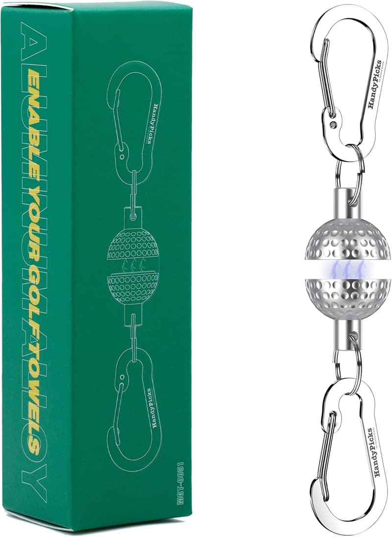 Golf Towel Magnetic Clip with Neodymium Magnet