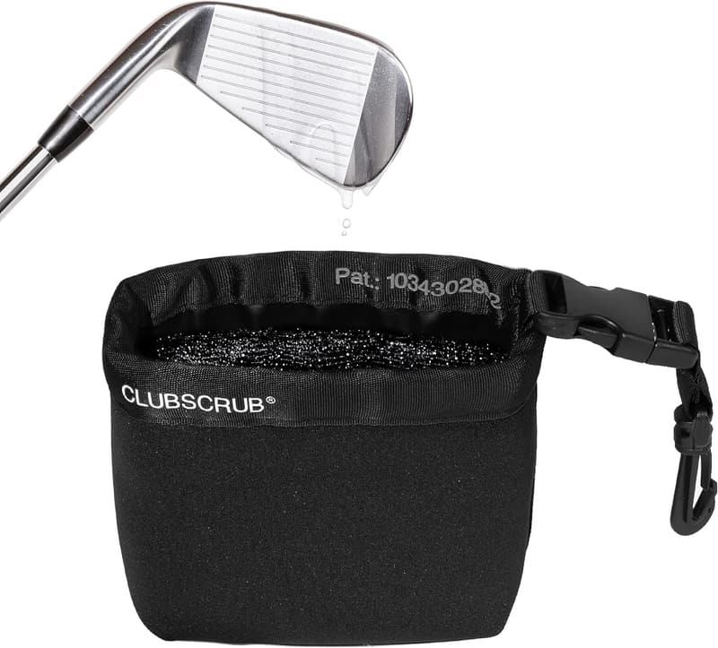 Golf Club Cleaning Bag with Waterproof Liner