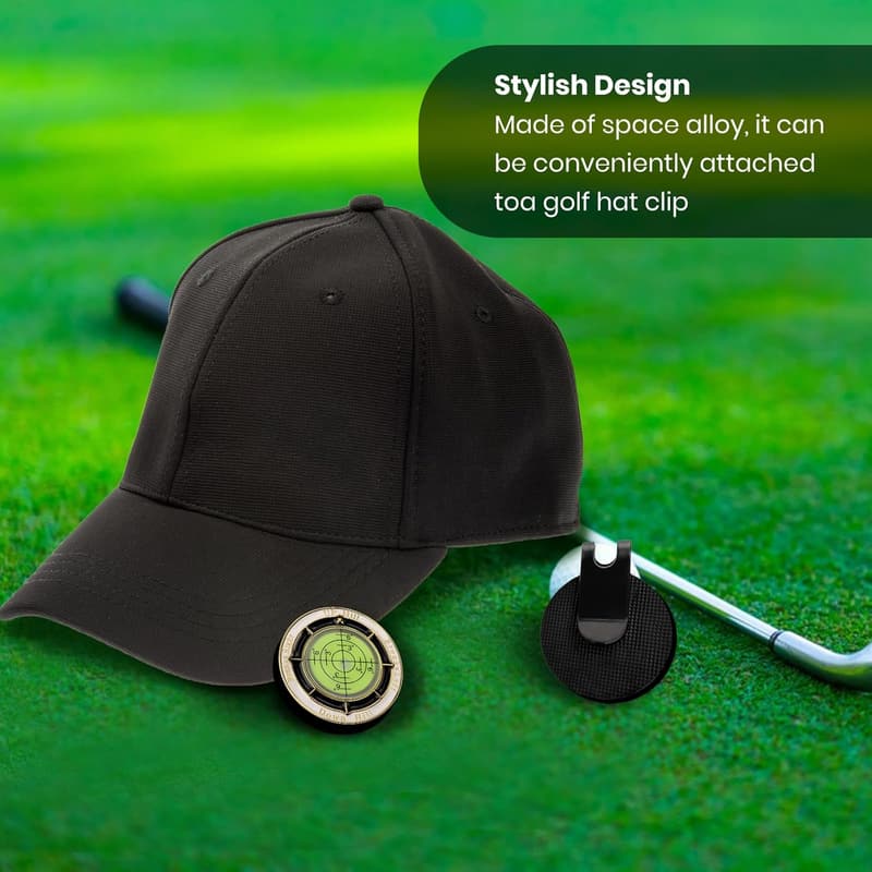 Father's Day Golf Ball Marker with Bubble Level