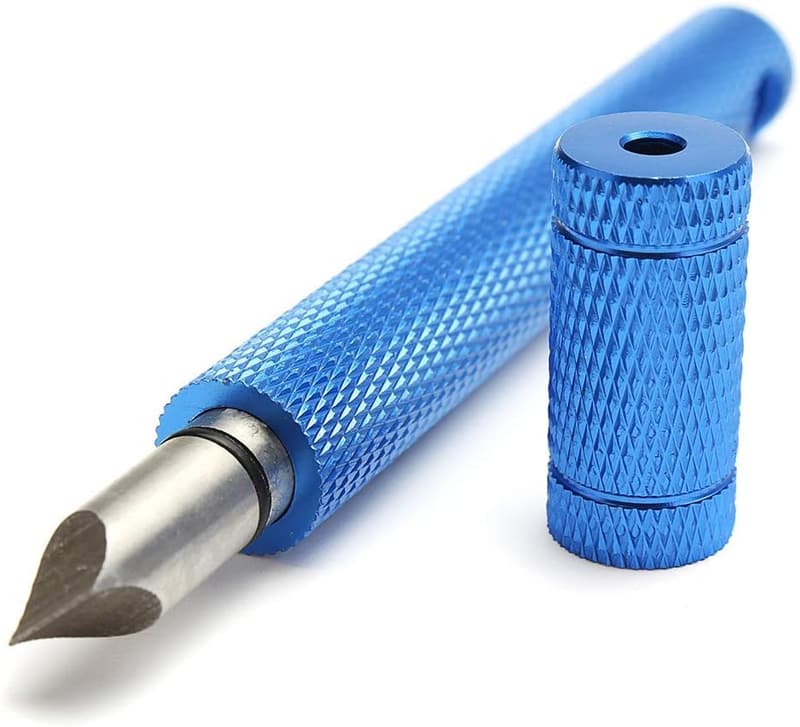 Golf Club Groove Sharpener for U & V-Grooves